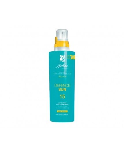 Bionike Defence sun latte spray spf15 protezione media