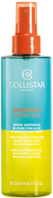 Collistar spray doposole bi fase con aloe assorbimento ultra rapido lozione 200 ML