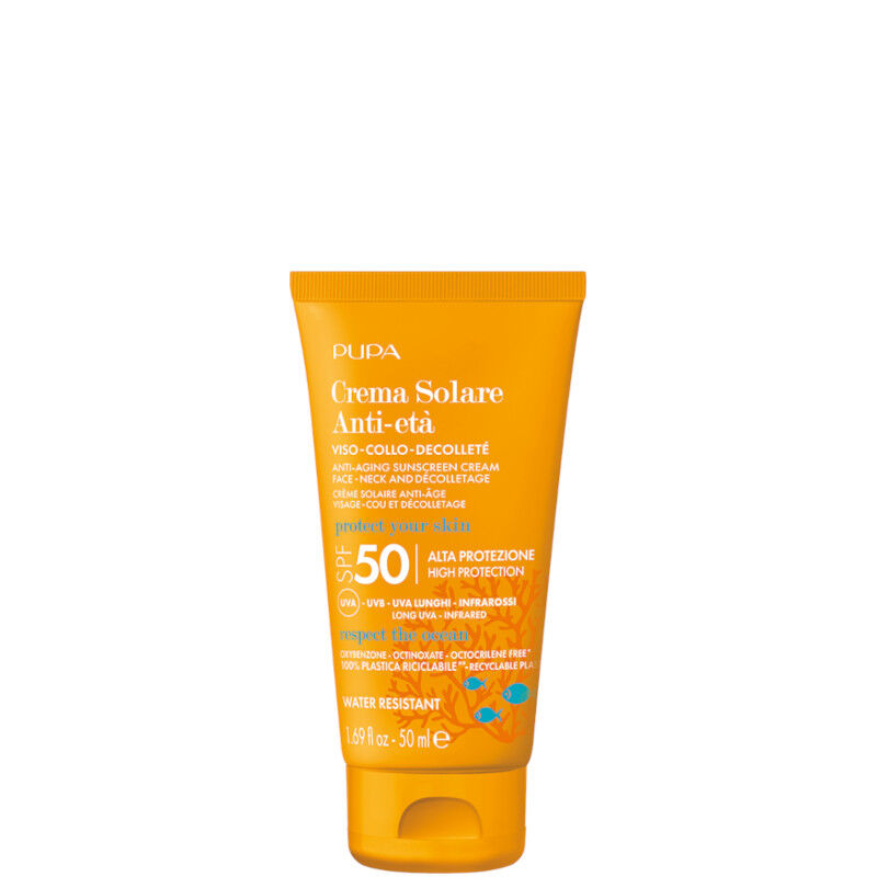 Pupa Crema Solare Anti-età SPF 50 Viso 50 ML