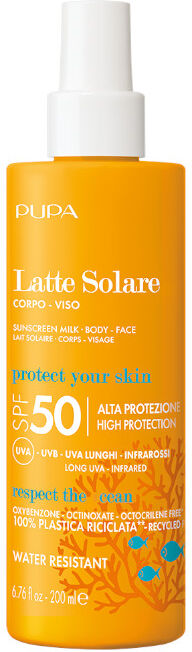 Pupa Latte Solare SPF 50 Viso/Corpo 200 ML