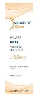 Saroderm Sun Spray SPF 50+ Protezione Solare Anti Invecchiamento 100 ml