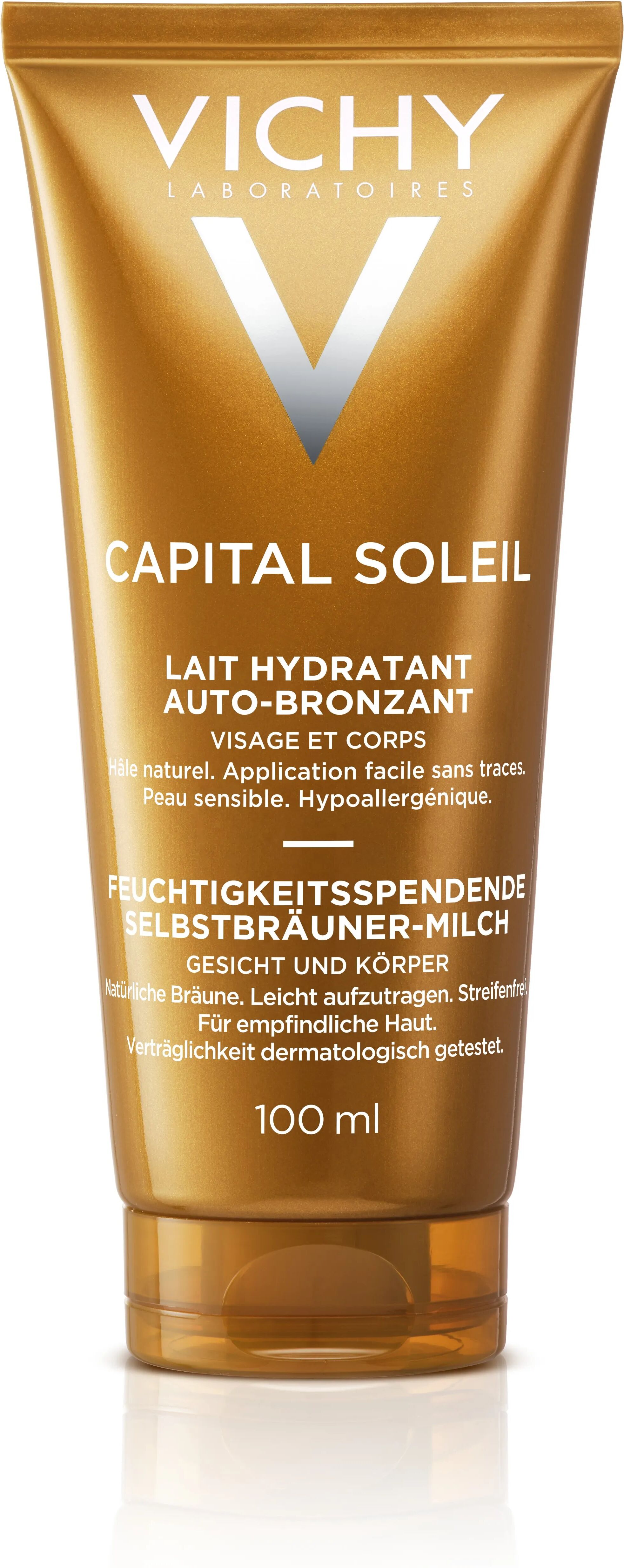 Vichy Idéal Soleil Latte Autoabbronzante Idratante Viso e Corpo 100 ml