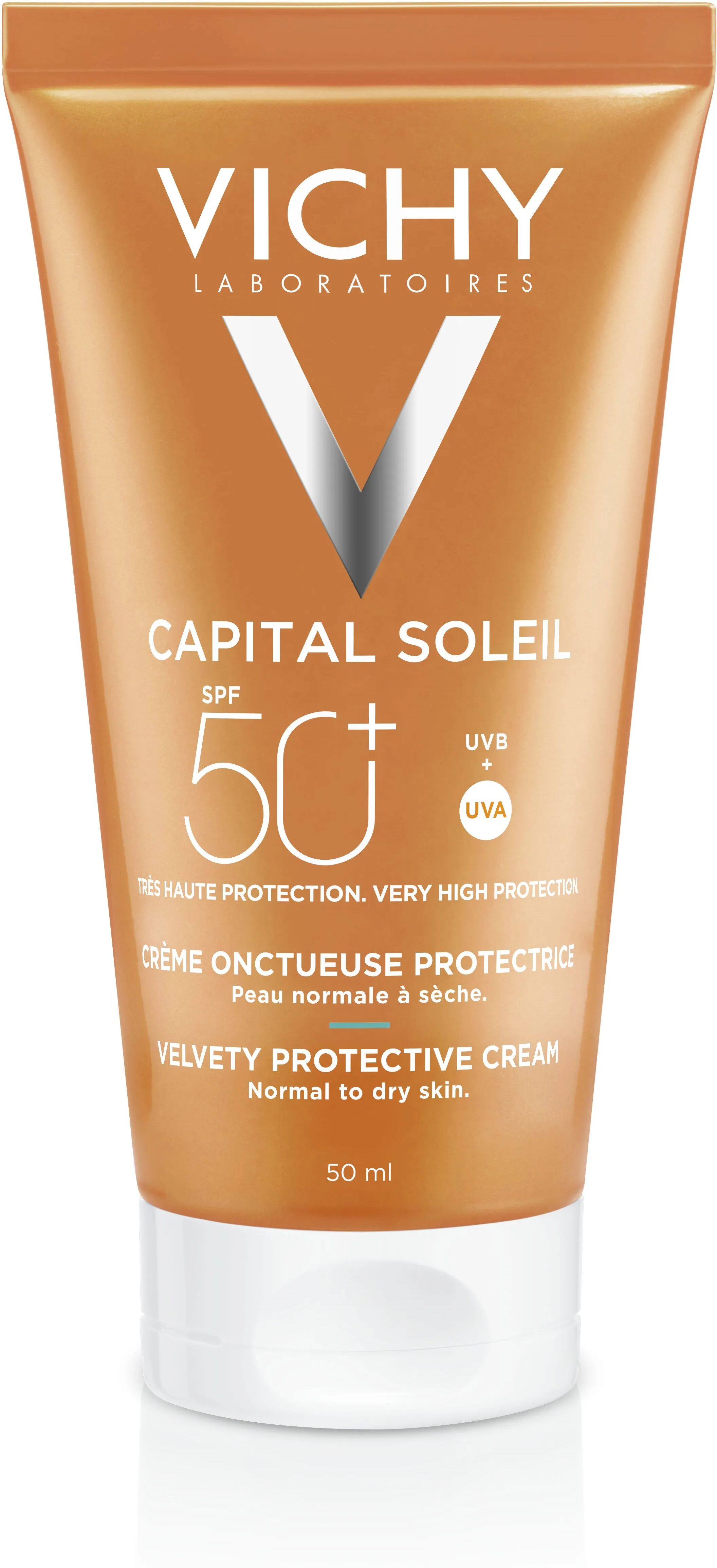 Vichy Idéal Soleil Crema Solare Vellutata SPF 50+ Protezione Viso 50 ml