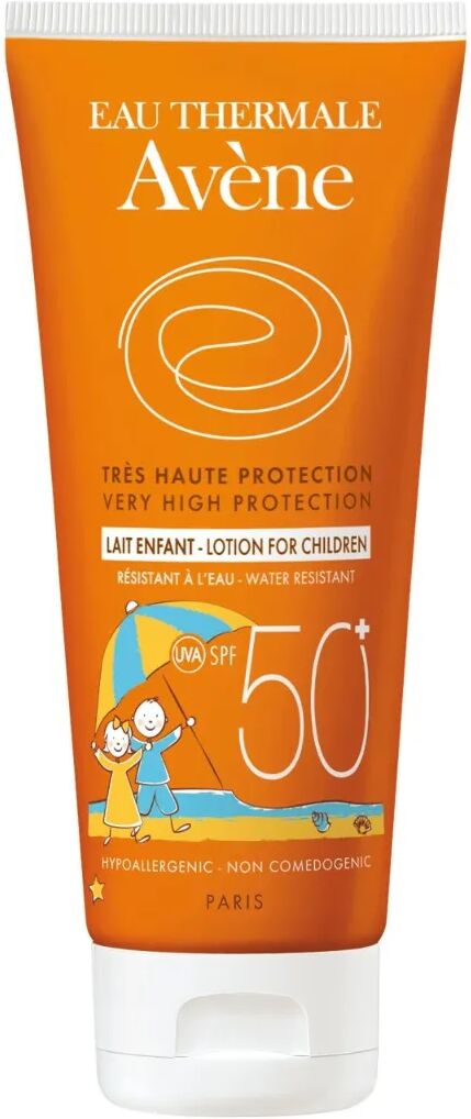 Avène Solare Latte Bambino SPF 50+ Protezione Molto Alta Corpo 100 ml