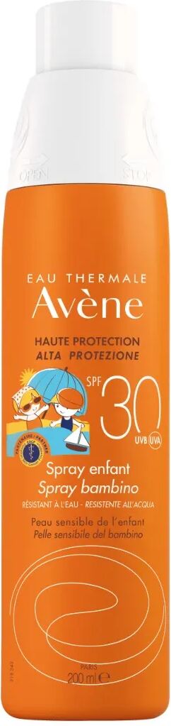 Avène Solare Spray Bambino SPF 30 Protezione Corpo 200 ml