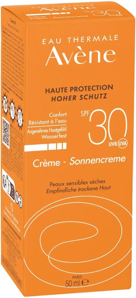 Avène Solare Crema Viso SPF 30 Protezione Alta 50 ml