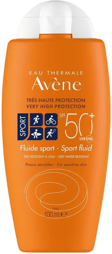 Avène Solare Fluido Sport SPF 50+ Protezione Antiossidante 100 ml