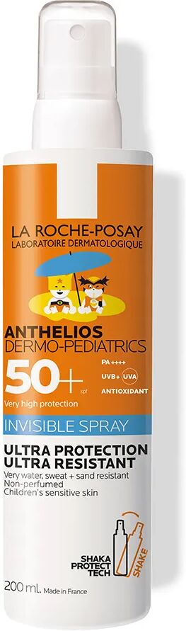 La Roche Posay Anthelios Spray Solare Invisibile Dermo-Pediatrics SPF50+ Adatto Alla Pelle Sensibile Dei Bambini 200 ml