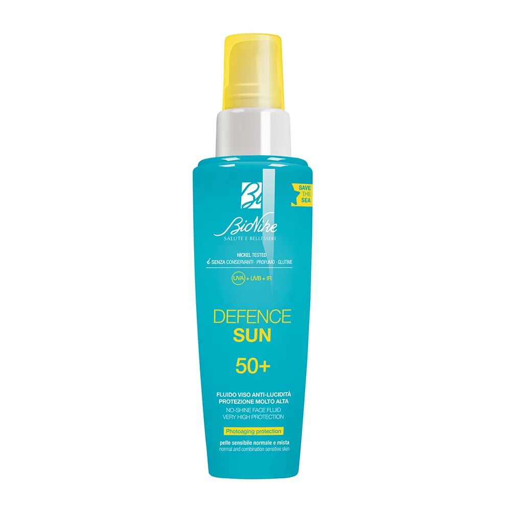 Bionike Defence Sun Fluido Anti-Lucidità SPF 50+ Protezione Molto Alta 50 ml