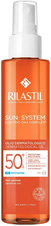 Rilastil Sun System Olio Dermatologico SPF 50+ 200 ml