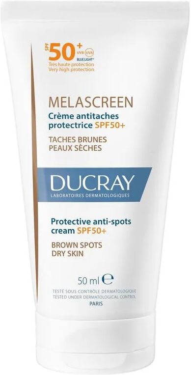 Ducray Melascreen Crema Anti-macchie Protettiva SPF50+ per Pelle Secca 50 ml