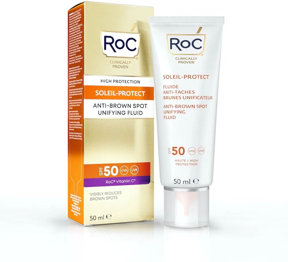 RoC Fluido Solare Viso SPF50+ Anti-Macchie Brune 50 ml