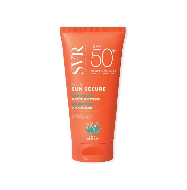 SVR Sun Secure Blur SPF 50 Crema Mousse Solare Viso 50 ml