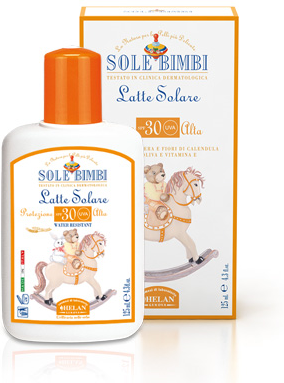 Helan SOLE BIMBI Latte Solare SPF30 125 ml