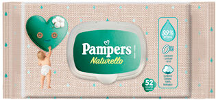 PAMPERS wipes natur 52salv 0020