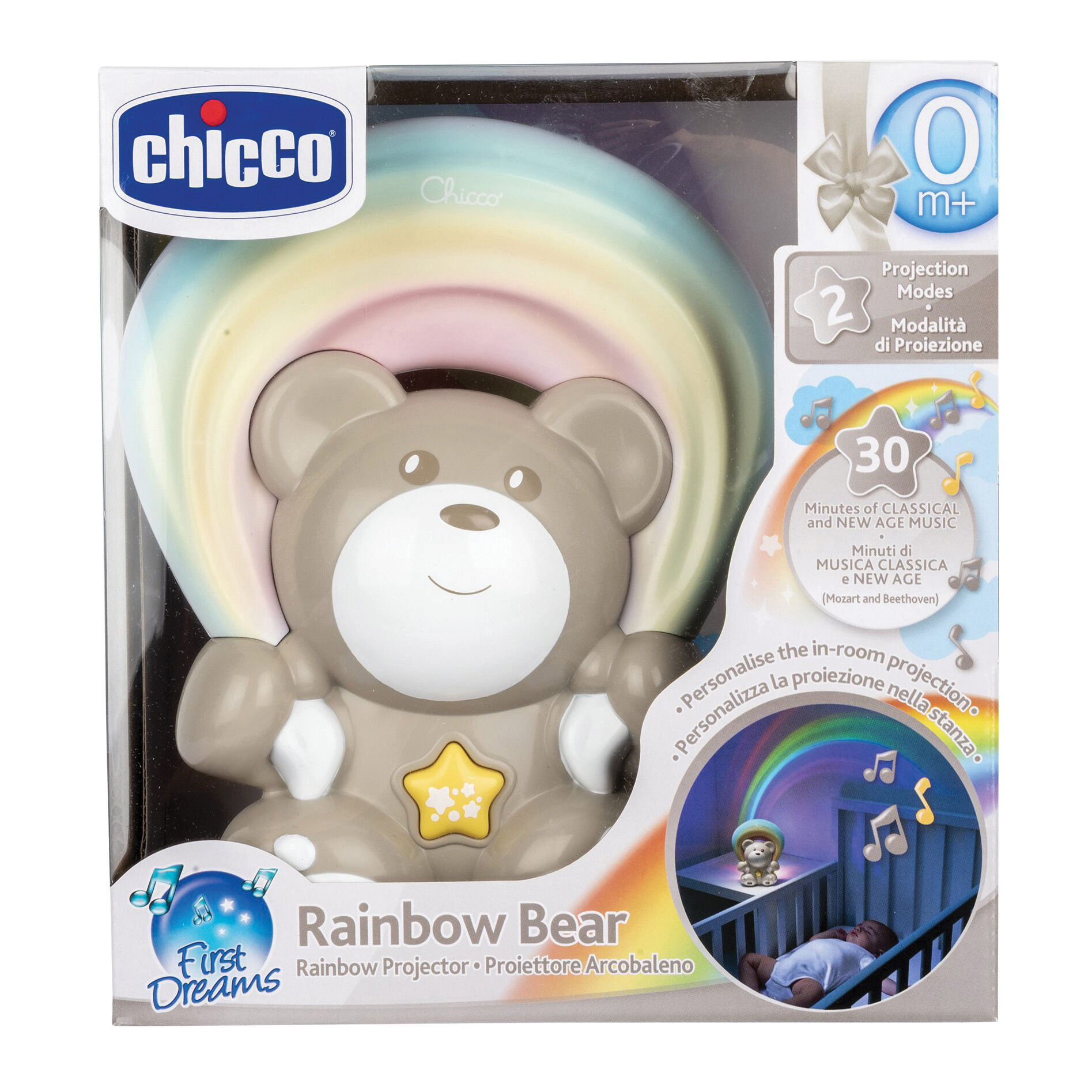 Chicco gioco fd rainbow bed ar neutral