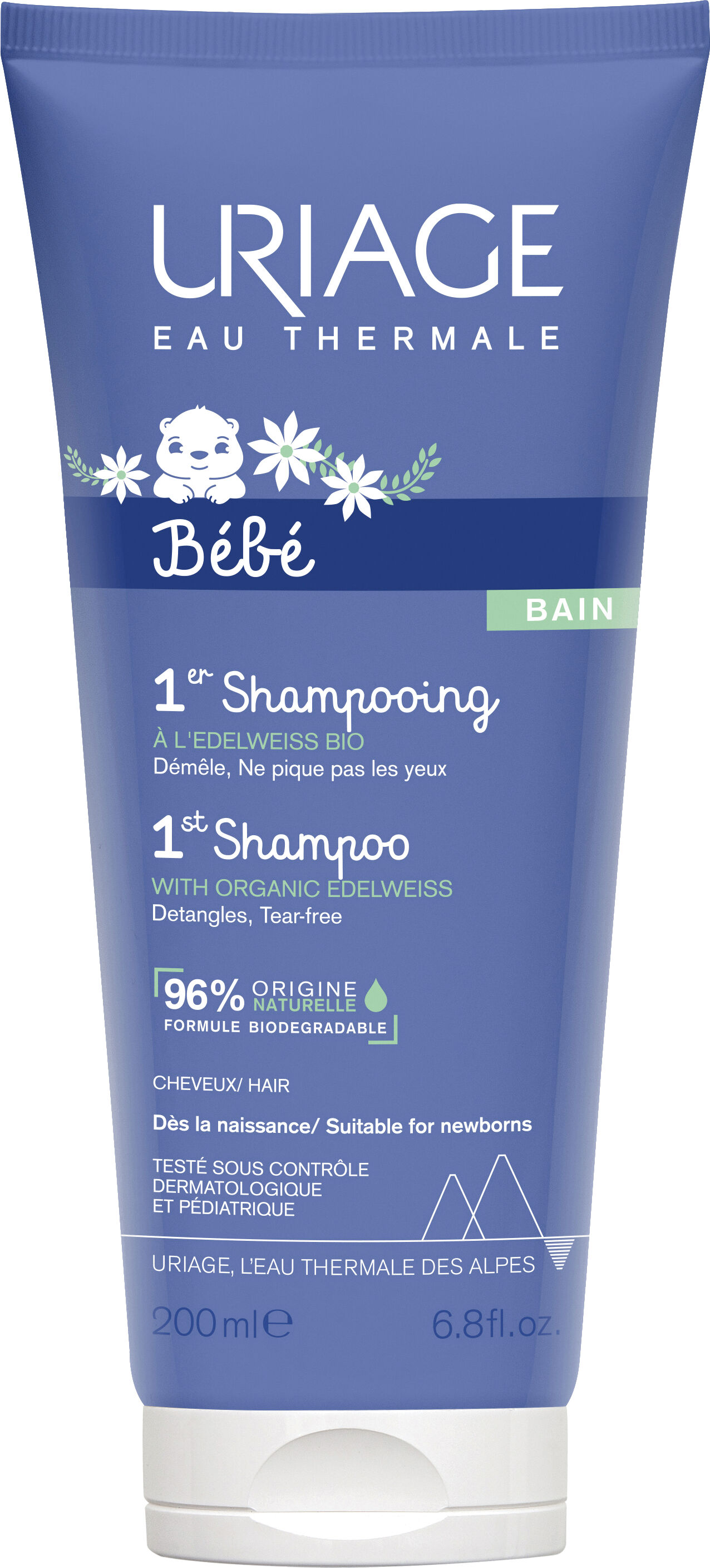 Uriage Bebe shampoo 200 ml