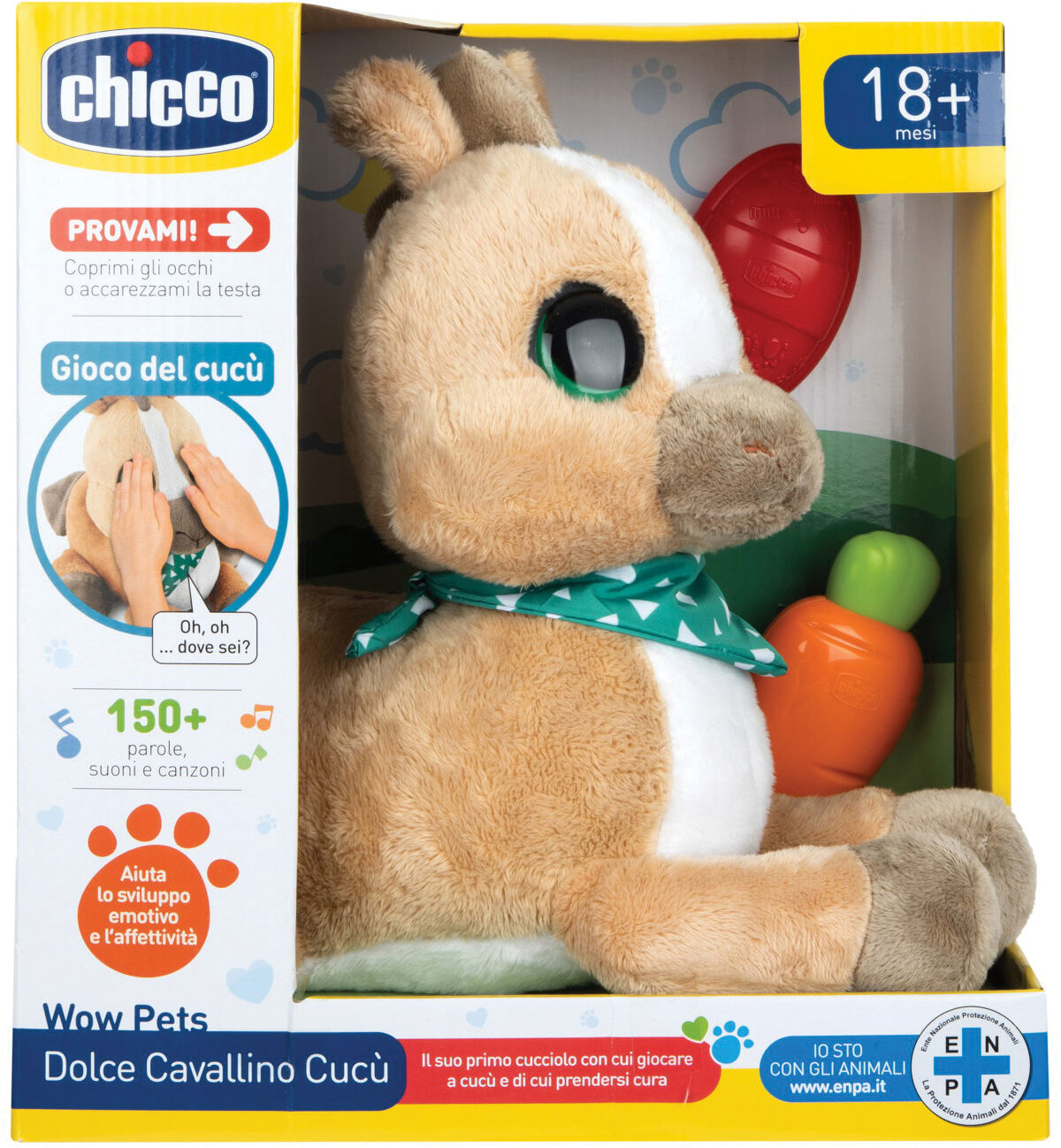 Chicco gioco dolce cavallino cucu'