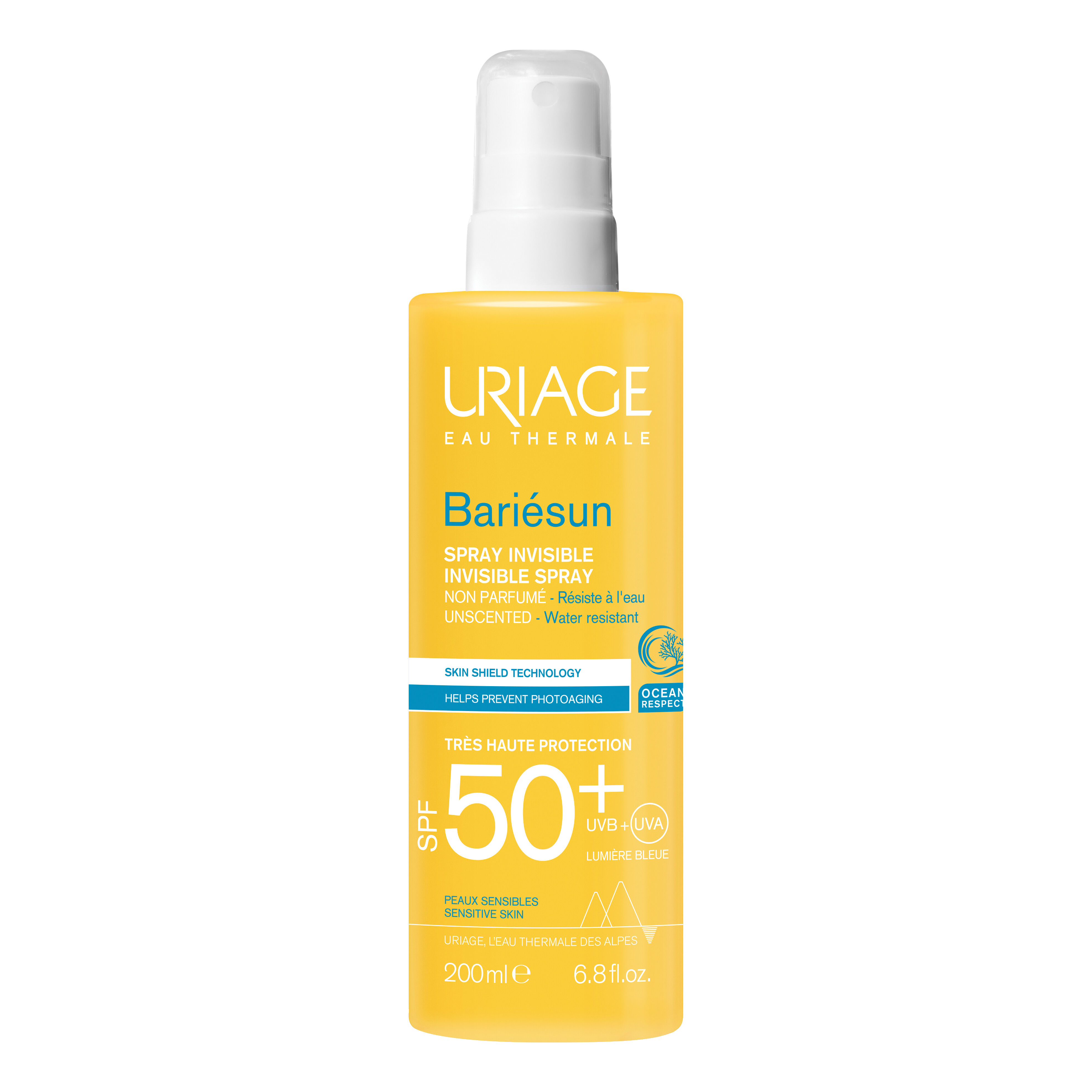 Uriage Bariesun spf50+ spray sans parfum 200 ml