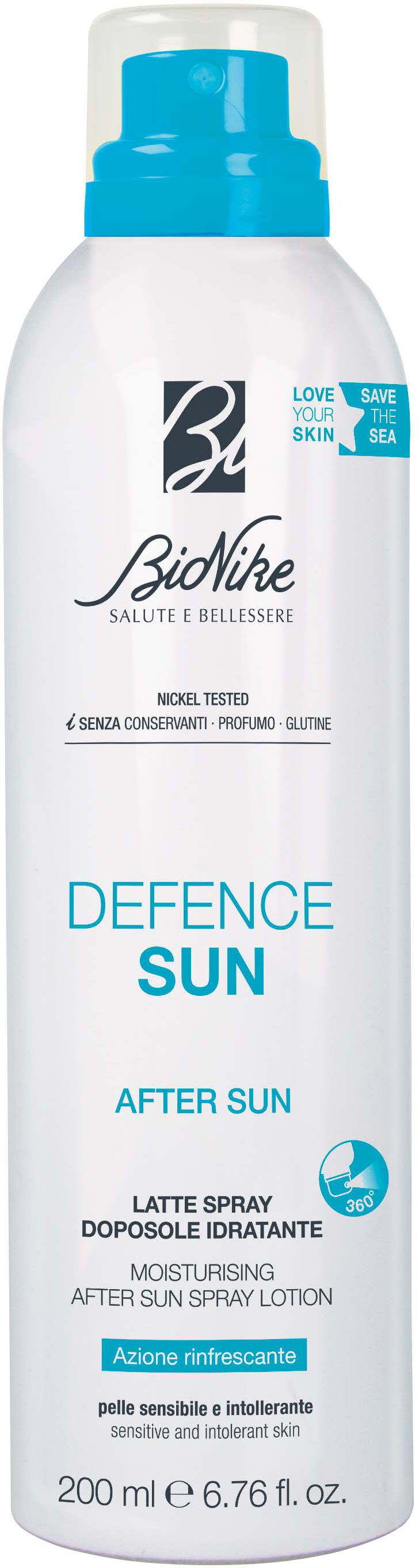 Bionike Defence sun latte spray doposole idratante 200 ml