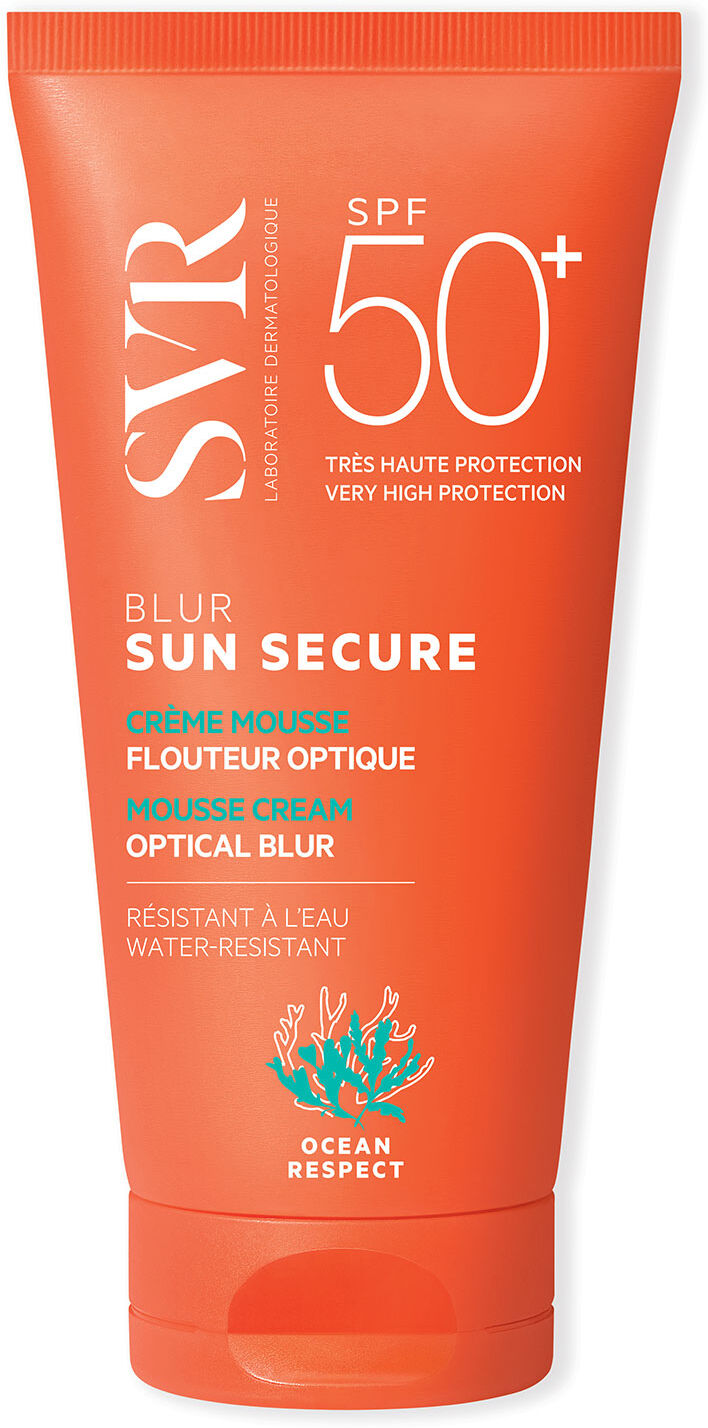 SVR Sun Secure Blur SPF 50 Crema Mousse Solare Viso 50 ml