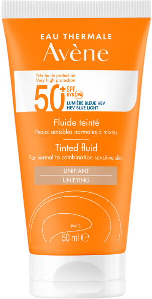 Avene Avène Solare Fluido Viso Colorato SPF 50+ Protezione Molto Alta 50 ml