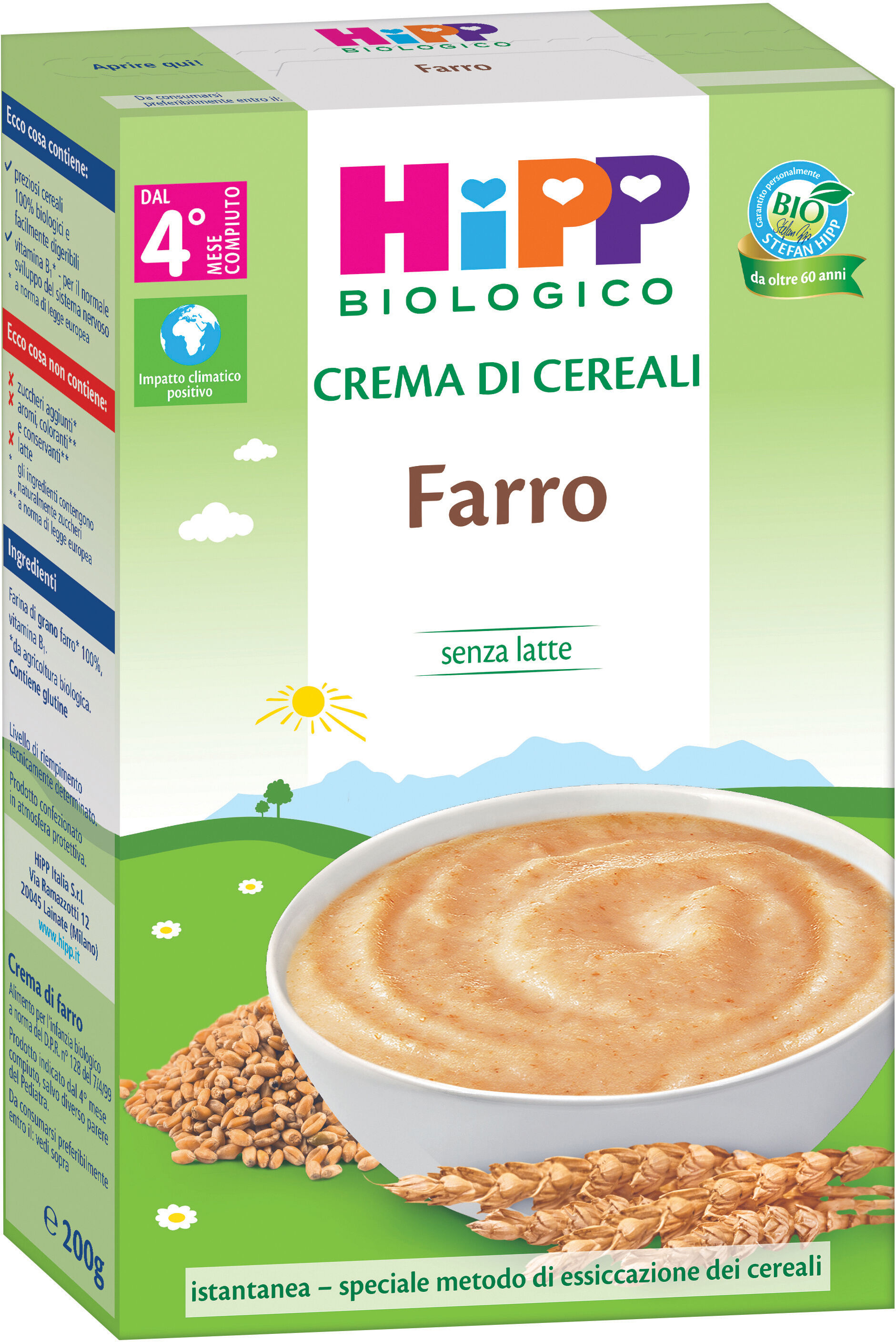 HIPP bio crema cereali farro 200 g