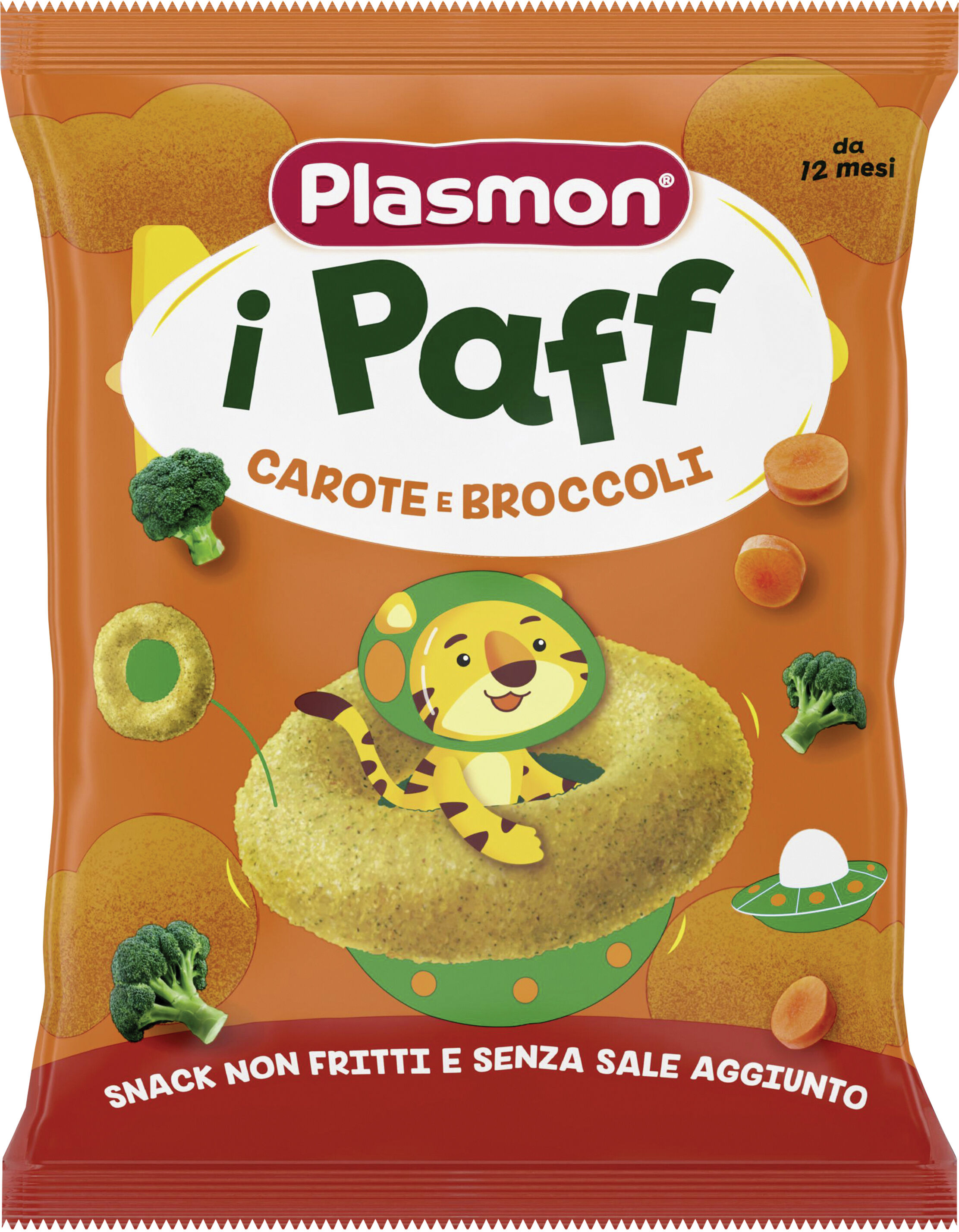 PLASMON paff anellini broccoli carota 15 g