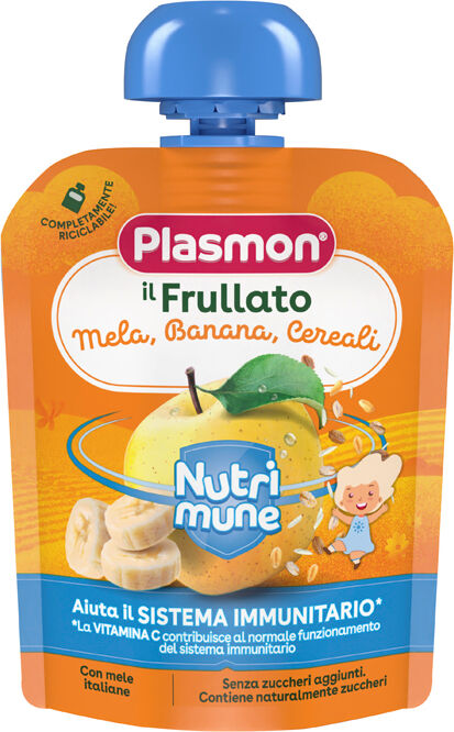 PLASMON nutri-mune mela/banana/cereali 85 g