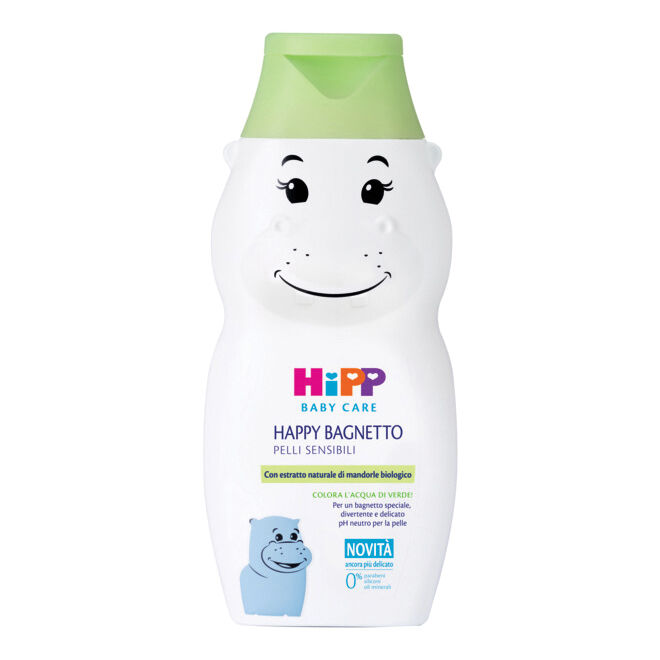 HIPP baby care happy bagnetto ippopotamo fun 300 ml