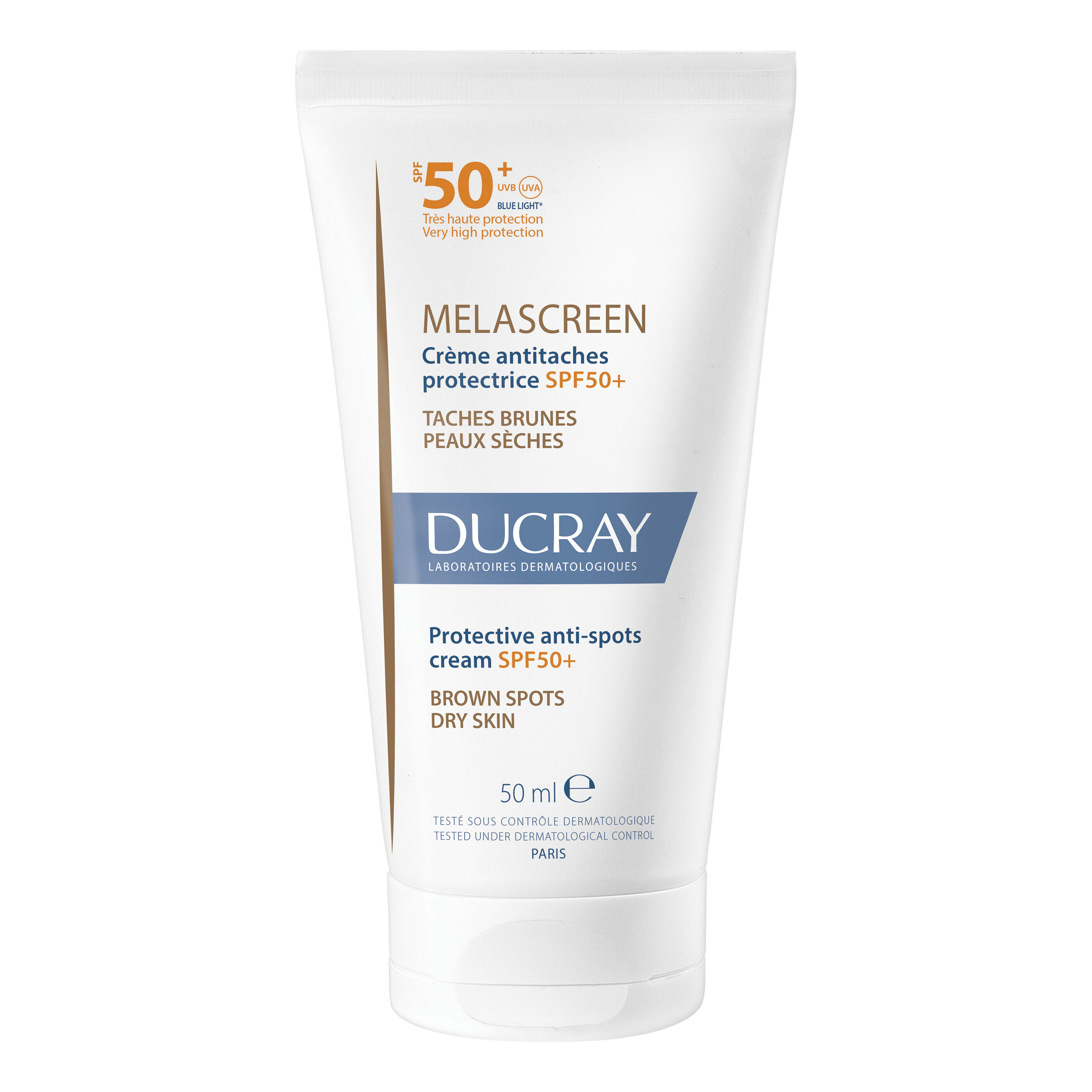 Ducray Melascreen crema anti macchie protettiva spf50+ 50 ml
