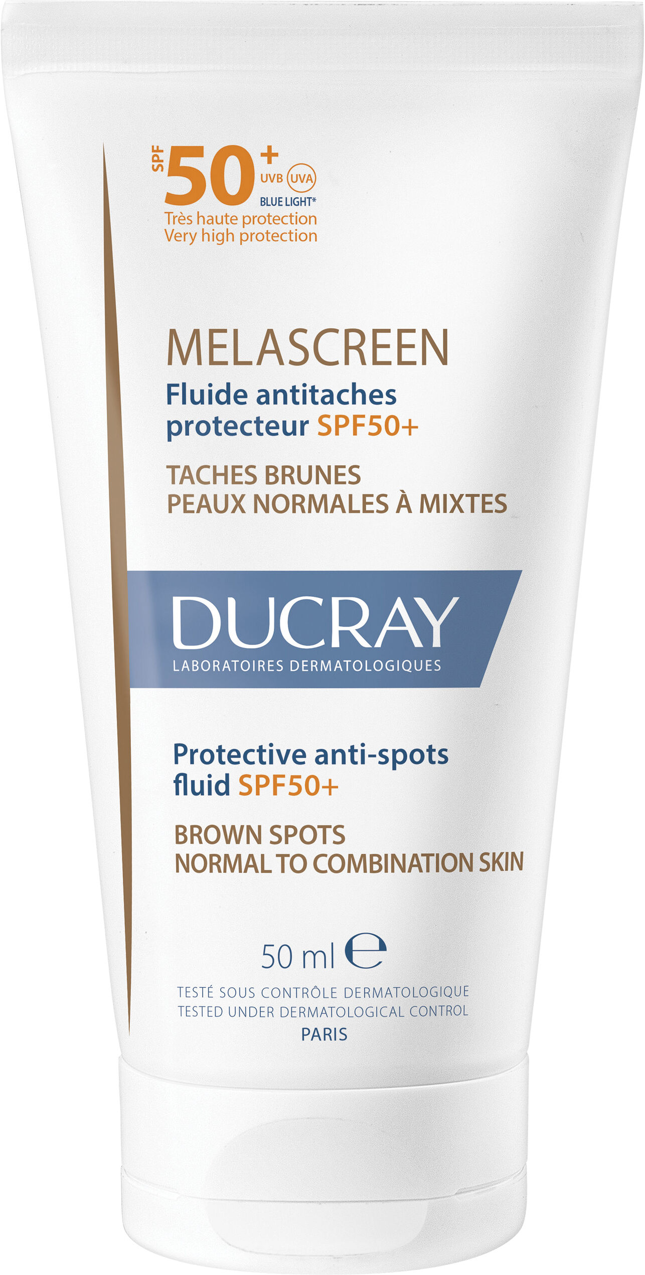 Ducray Melascreen fluido anti macchie protettivo spf50+ 50 ml