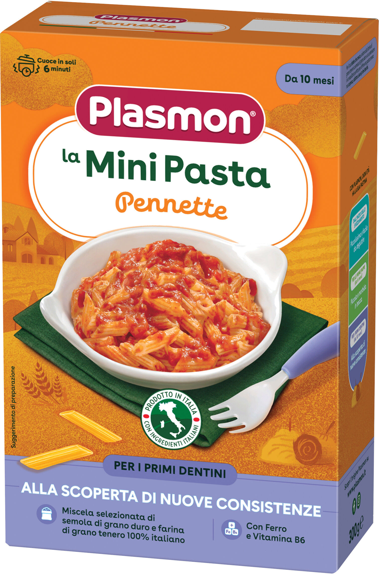 PLASMON Pastina pennette 300 g