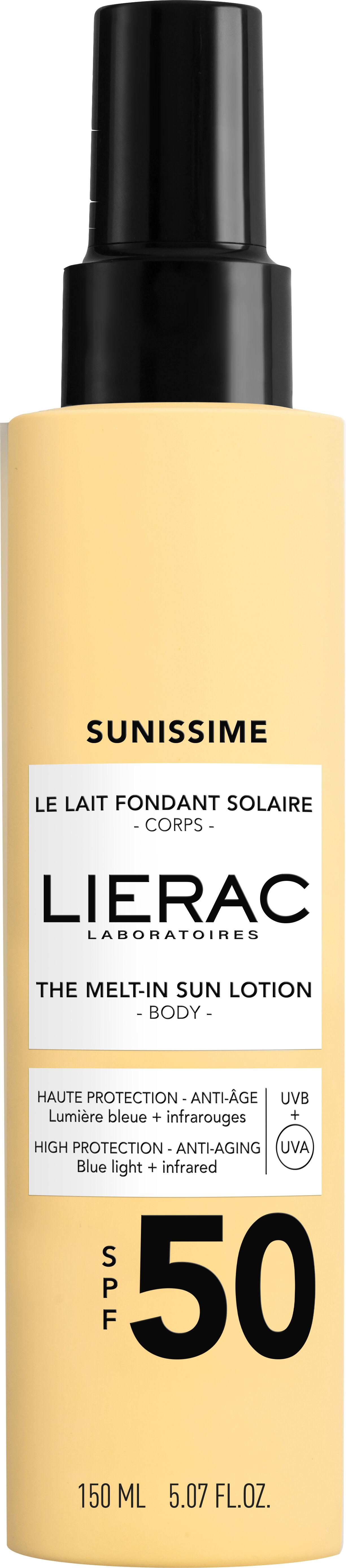 Lierac Sunissime il latte solare fondente corpo spf50 150 ml