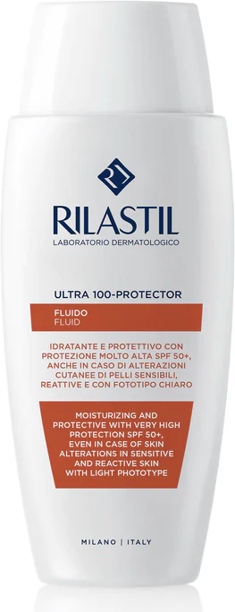 RILASTIL Ultra 100 Protection Fluido 50 ml Protezione Solare SPF 50+