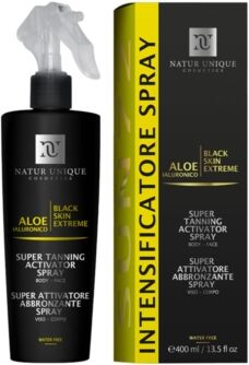 Natur Unique Black Skin Extreme Super Attivatore Abbronzante Spray 400 ml