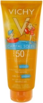 Vichy Linea Capital Soleil Spf50+ Latte Solare Dolce Protezione Bambini 300 Ml