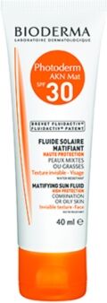 Bioderma Sole Linea Photoderm Spf30 Akn Mat Fluido Opacizzante Pelli Miste 40 Ml