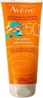 Avene Linea Solare Bambini Sensibili Spf50+ Latte Protezione Molto Alta 250 Ml