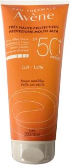 Avene Linea Solare Pelli Sensibili Spf50+ Latte Protezione Molto Alta 250 Ml