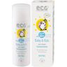 Eco Cosmetics eco cosmetica Baby Sun Cream SPF50+ neutraal, waterdicht, veganistisch, zonder microplastics, natuurlijke cosmetica voor gezicht en lichaam, 1 x 50ml