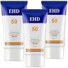 WANWEN 1/2/3PCS Ehd Sunscreen, Sunscreen Spf 50 for Face, EHD Face Sunscreen Moisturizer, Fast Absorption & No Sticky Feeling, Daily UV Defense Sunscreen, Waterproof Sweat Outdoor (3pcs)