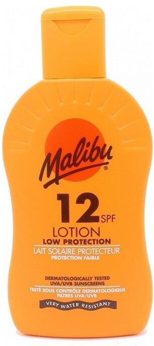 Malibu Sun Lotion SPF12 200 ml Zonnebrandcrème