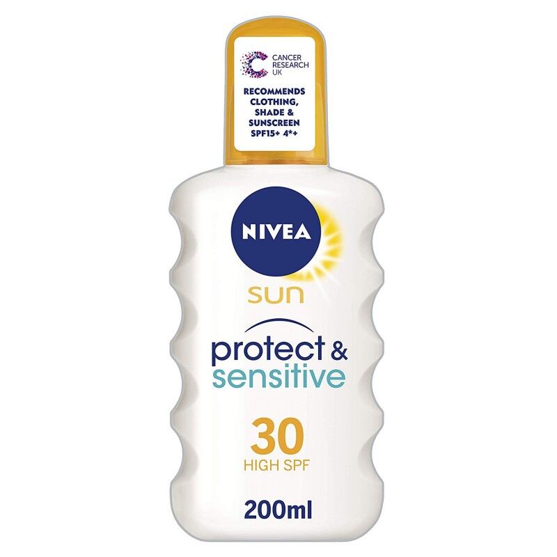 Nivea Sun Protect & Sensitive Spray SPF30 200 ml Zonnebrandspray