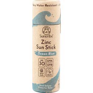 Suntribe Natural Mineral Zinc Sun Stick SPF 30 Blue 30 g, Blue