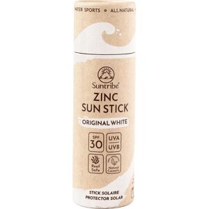 Suntribe Natural Mineral Zinc Sun Stick SPF 30 White 30 g, White