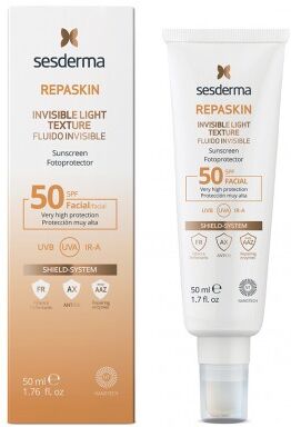 Sesderma Repaskin Fotoprotetor Facial SPF50 Fluido Invisível 50ml