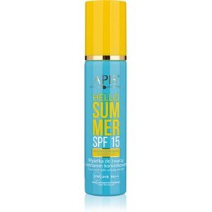 Apis Natural Cosmetics Hello Summer facial sunscreen mist SPF 15 150 ml