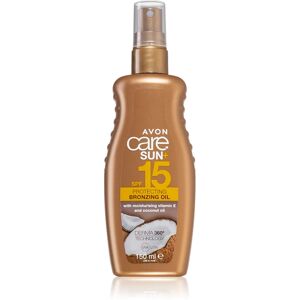 Avon Care Sun + Bronze protective dry sun oil SPF 15 150 ml