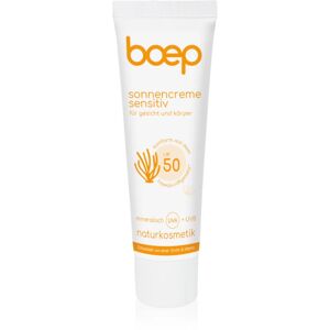 Boep Natural Sun Cream Sensitive sunscreen SPF 50 50 ml